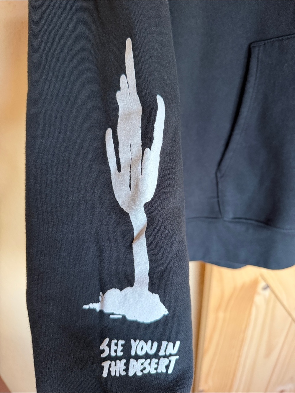 Coachella Black Pullover Hoodie - Festival Logo - Picture 2 of 6